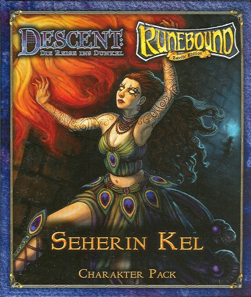 Descent / Runebound / Runewars Figure: Truthseer Kel box art