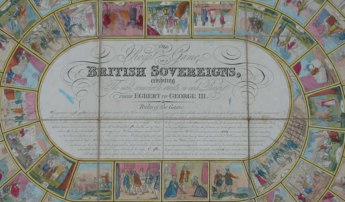 Royal Game of British Sovereigns: Exhibiting the most remarkable events in each reign from Egbert to George III box art