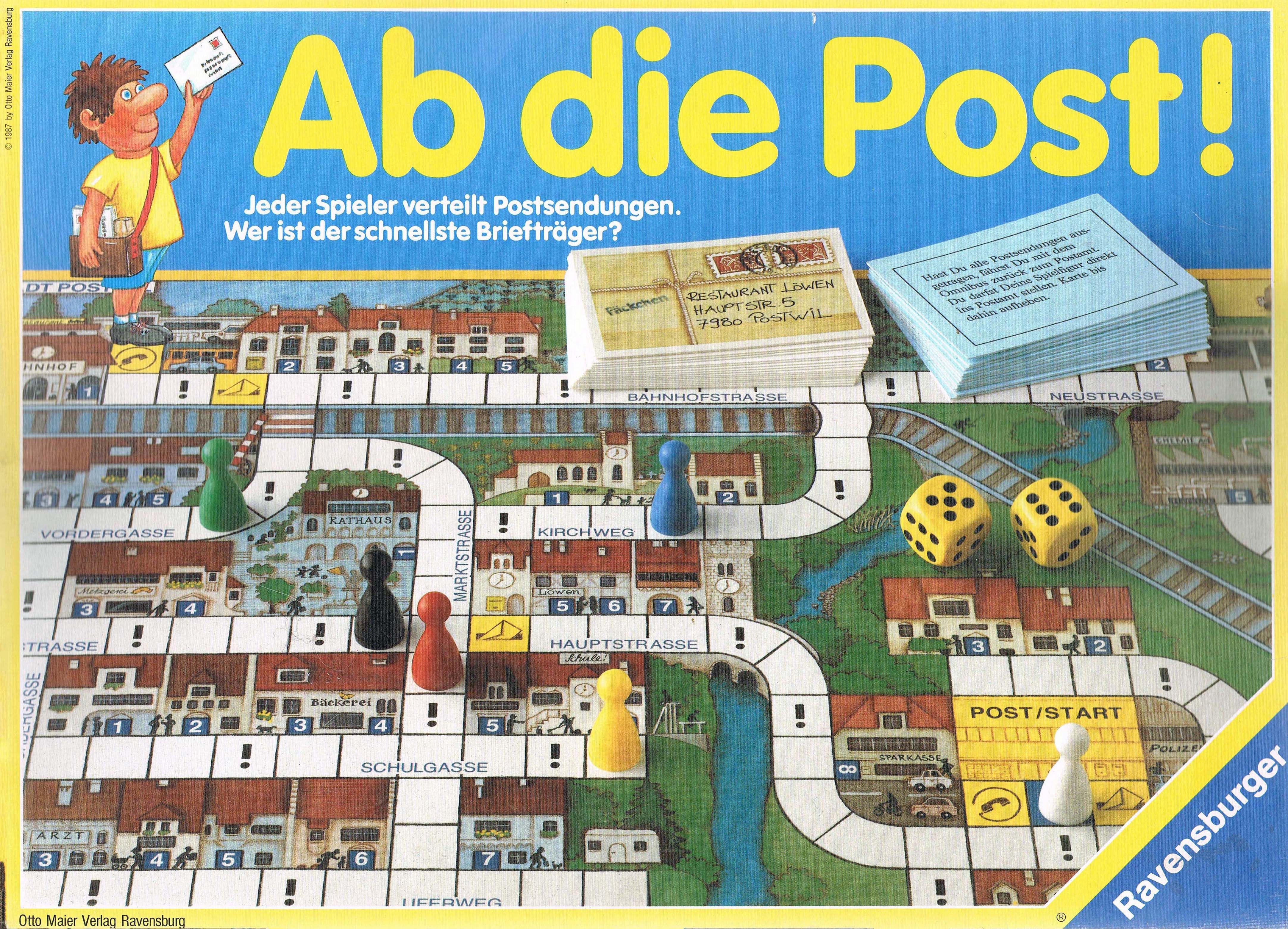 Ab die Post! box art