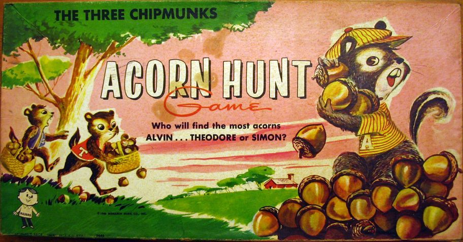 Coperta The Three Chipmunks Acorn Hunt
