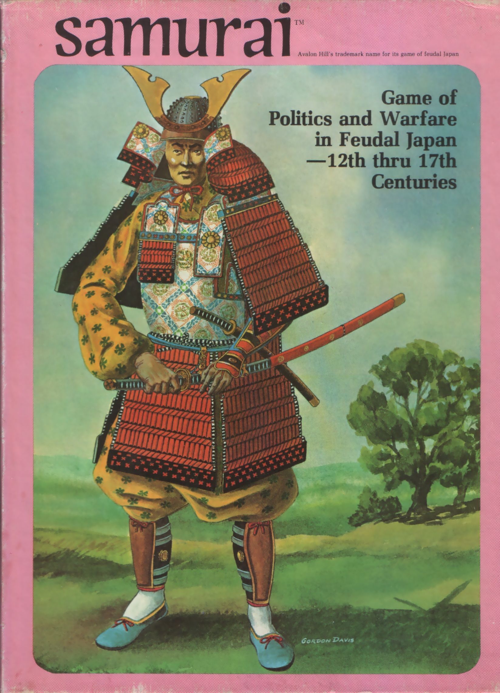 Samurai: Game of Politics and Warfare in Feudal Japan box art