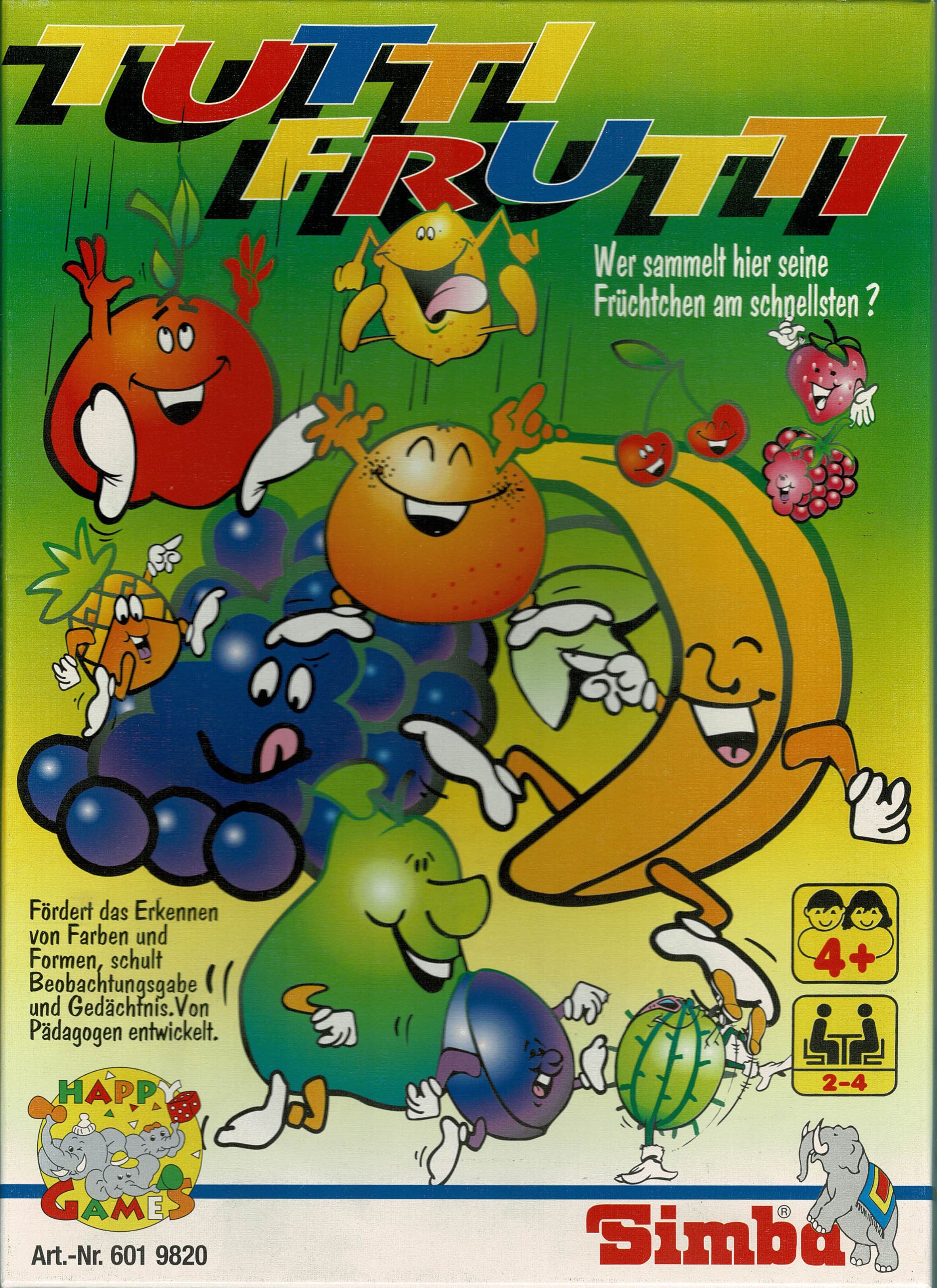 Tutti Frutti box art