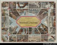 Wallis's Elegant and Instructive Game exhibiting the Wonders of Nature in Each Quarter of the World box art