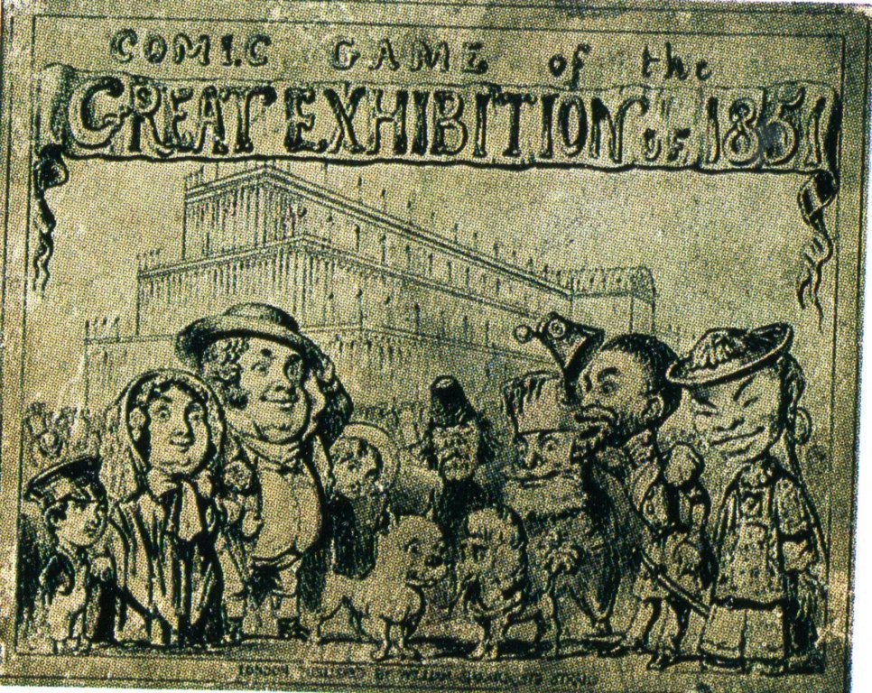 The Comic Game of the Great Exhibition of 1851 box art