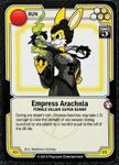 Killer Bunnies and the Ultimate Odyssey: Empress Arachnia Promo Card