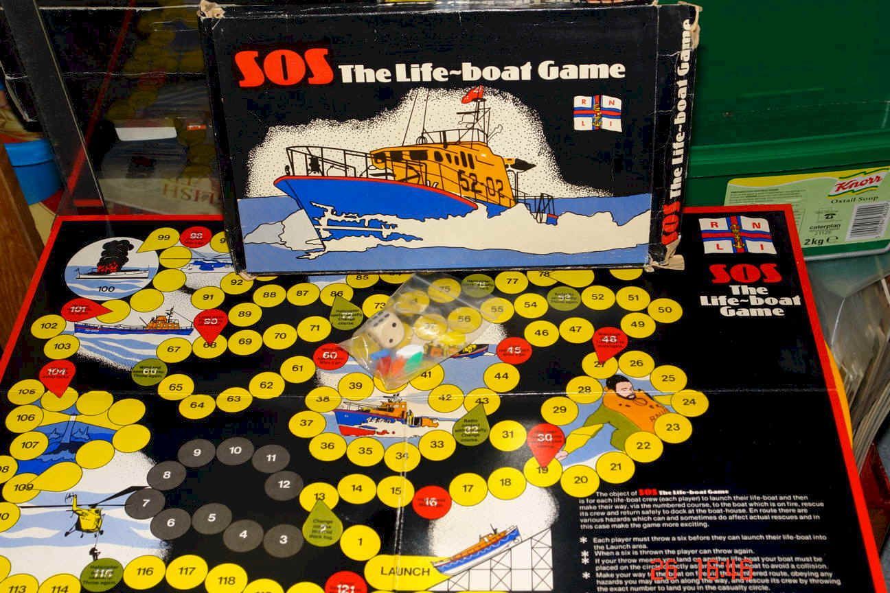 SOS: The Life-boat Game box art