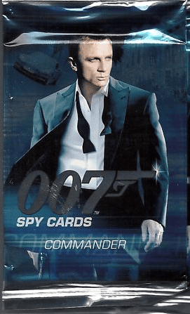 James Bond 007 Spy Cards box art