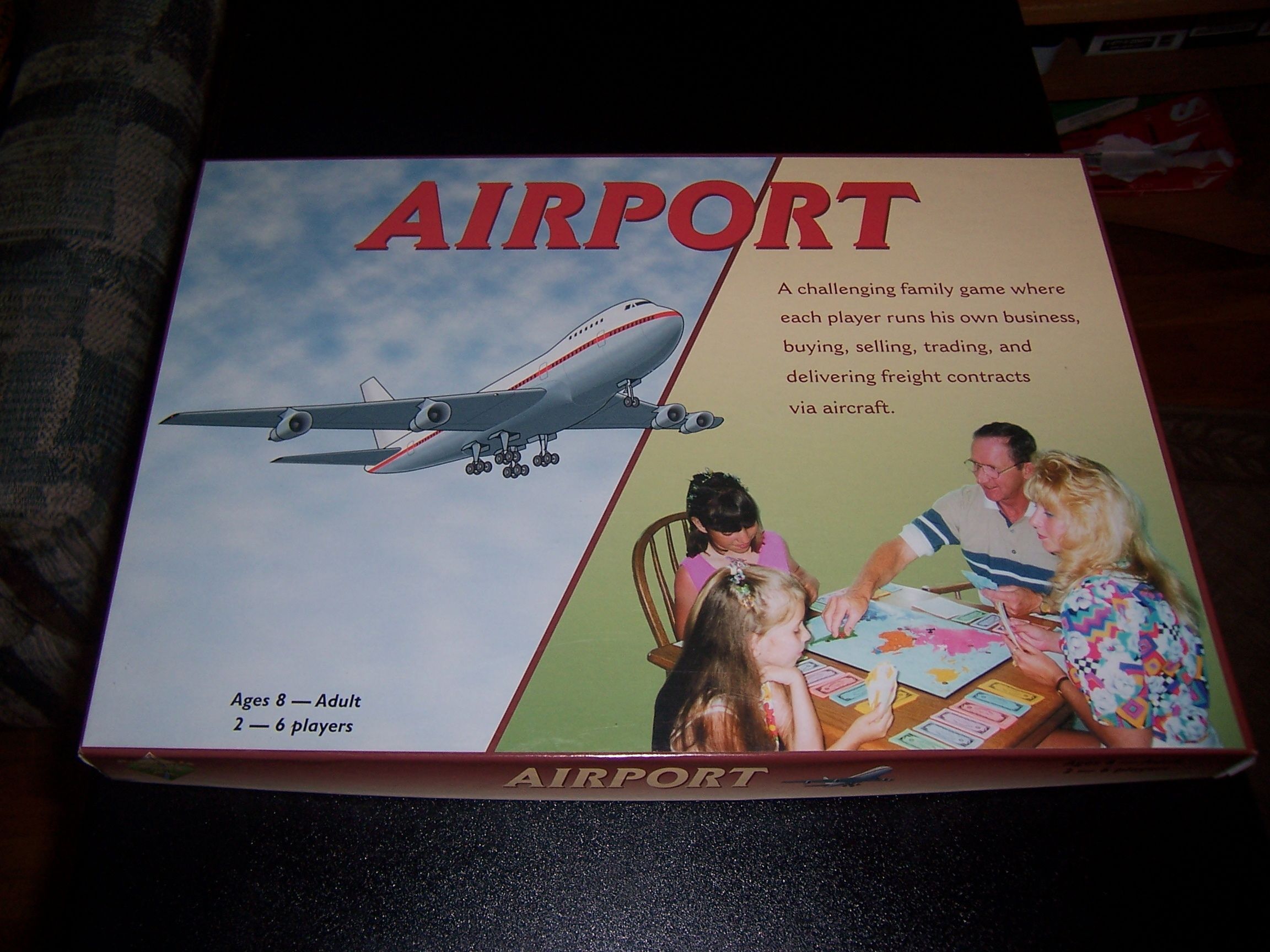 Airport box art