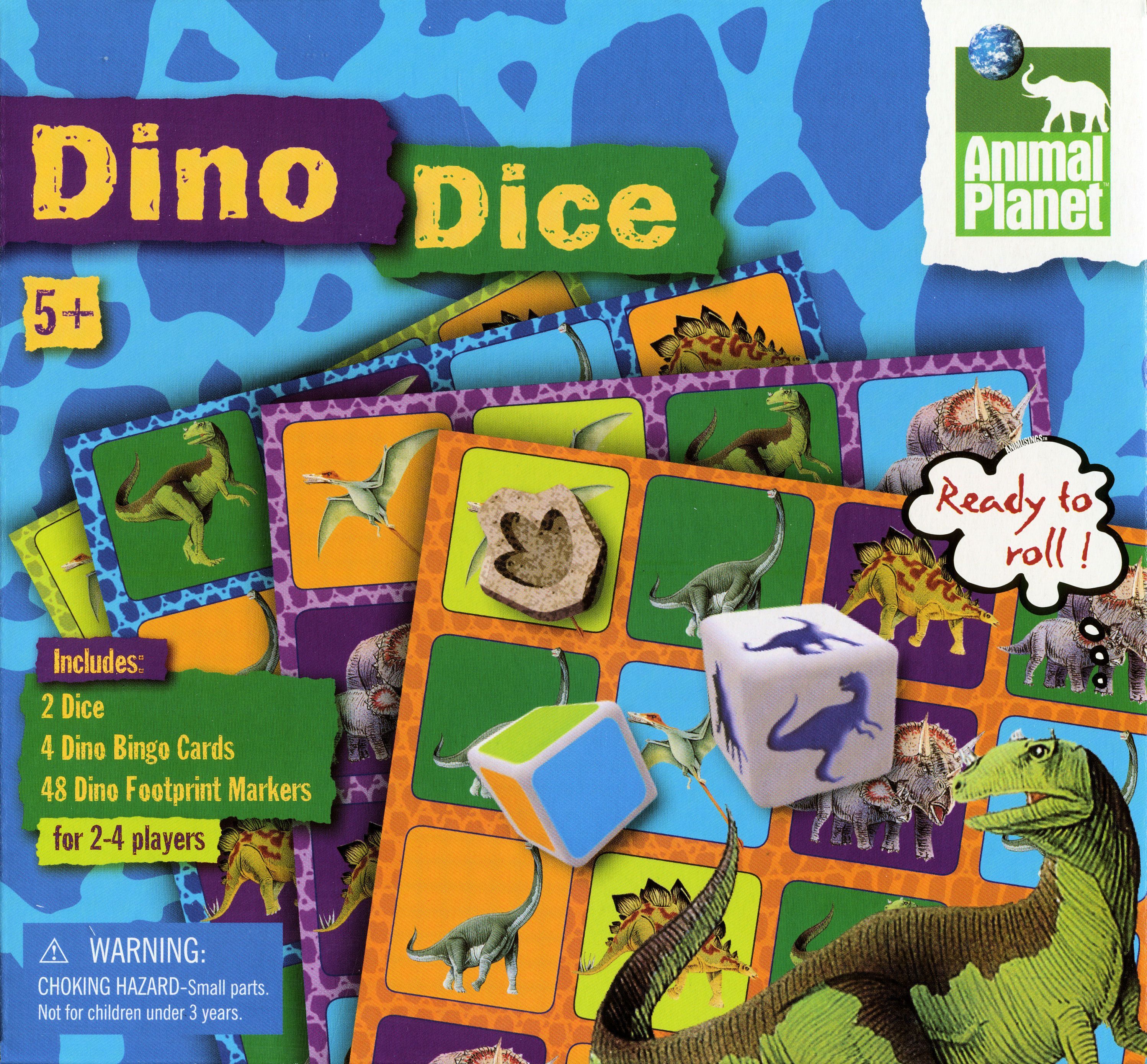 Animal Planet Dino Dice doboz
