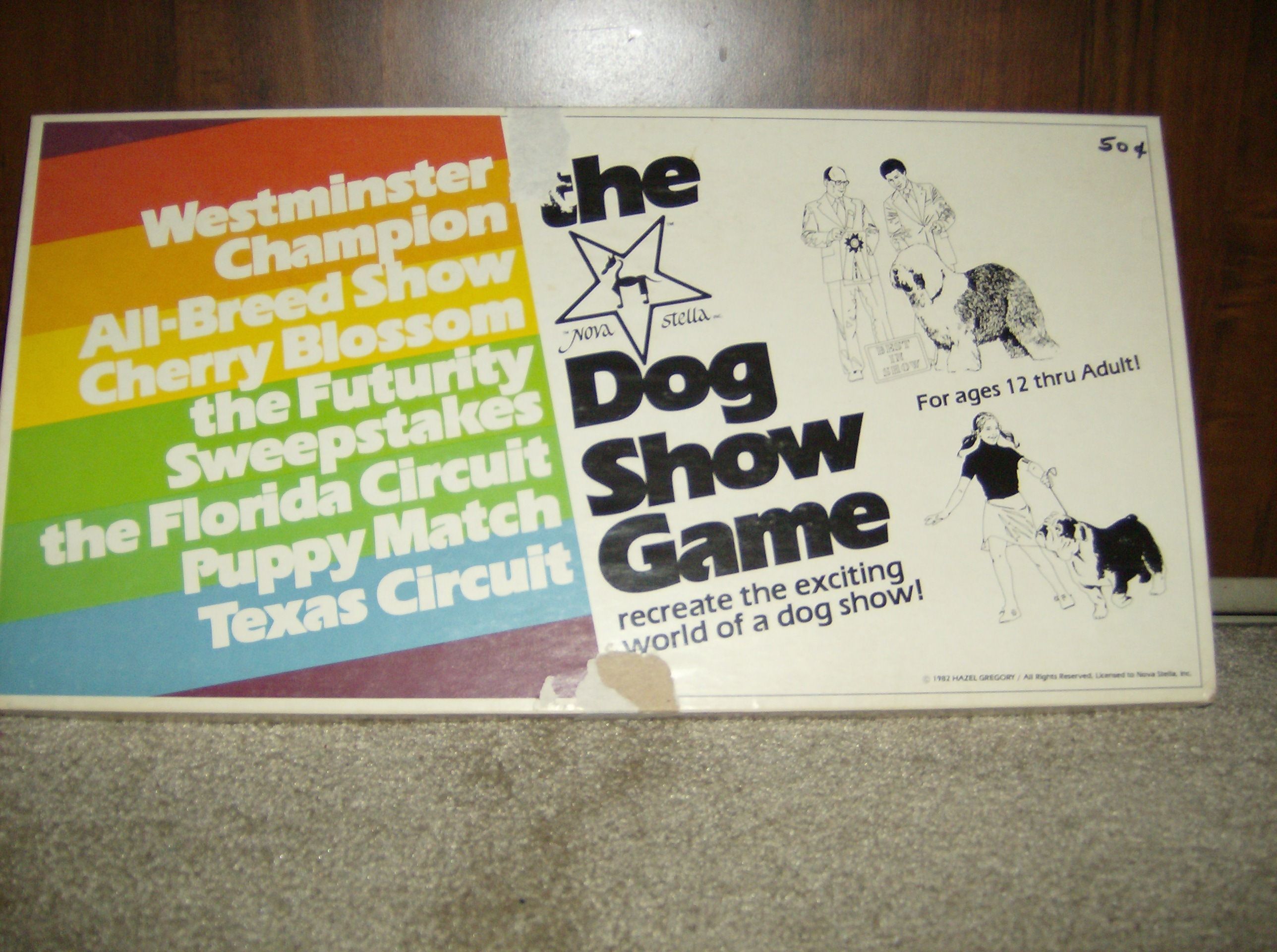 The Nova Stella Dog Show Game box art