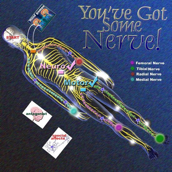 You've got Some Nerve! box art