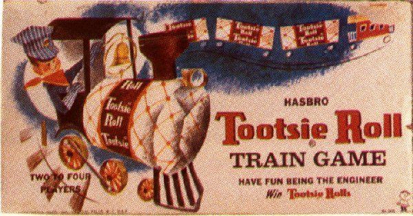 Tootsie Roll Train Game doboz