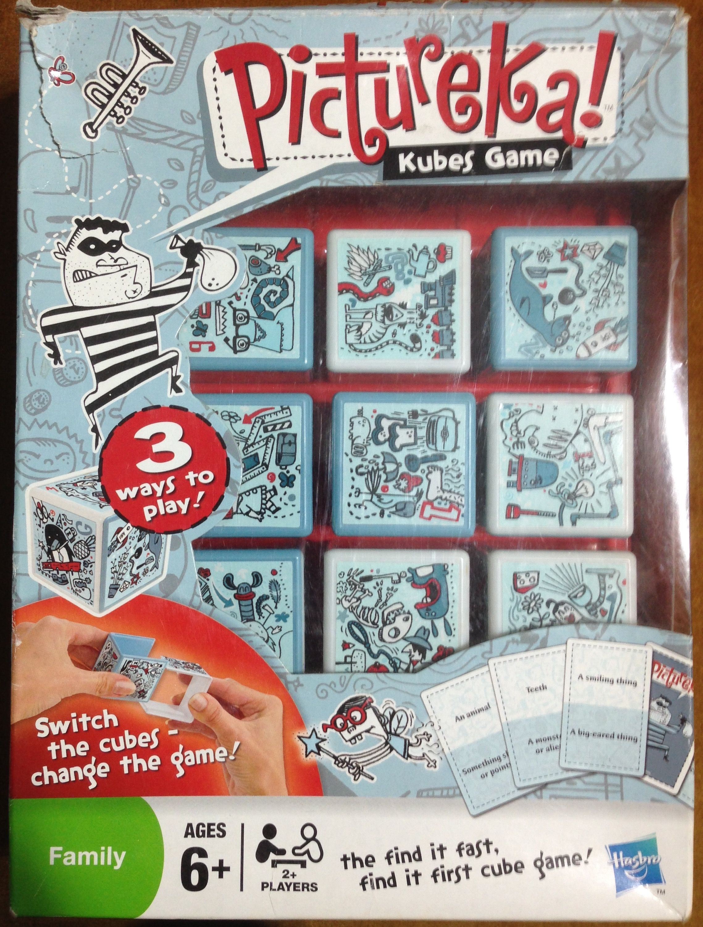 Pictureka! Kubes Game box art