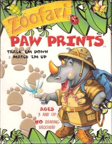 Zoofari Paw Prints box art