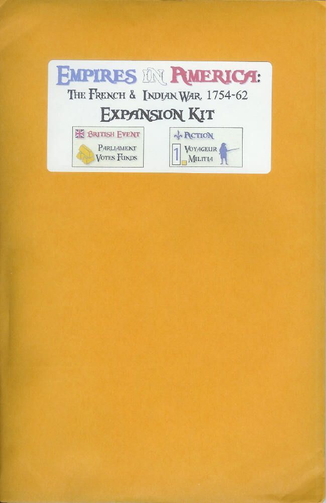 Empires in America: Expansion Kit box art