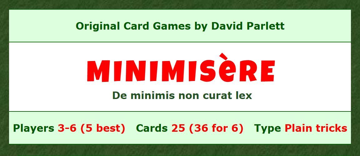 Coperta Minimisère