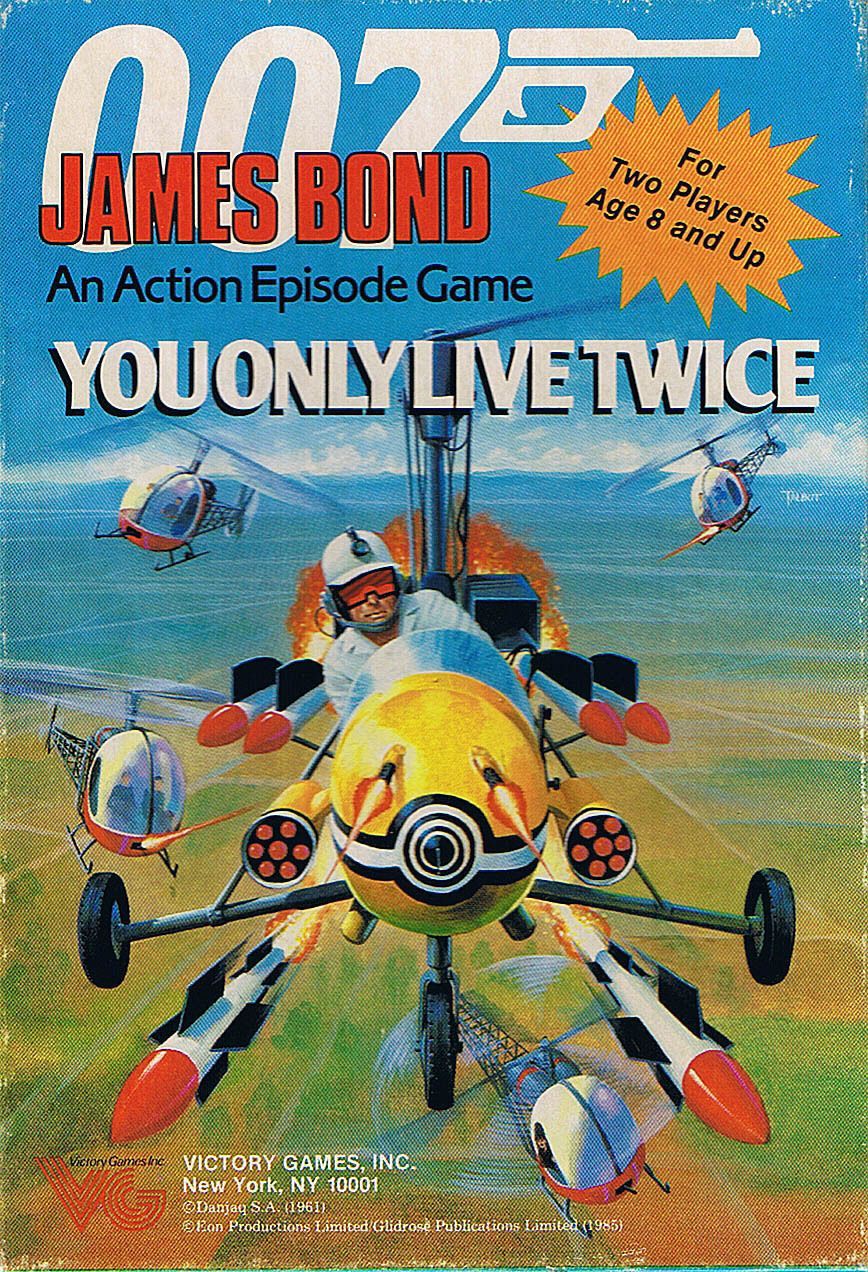 007 James Bond: You Only Live Twice box art