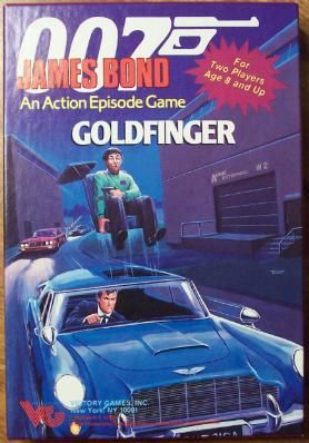 007 James Bond: Goldfinger box art