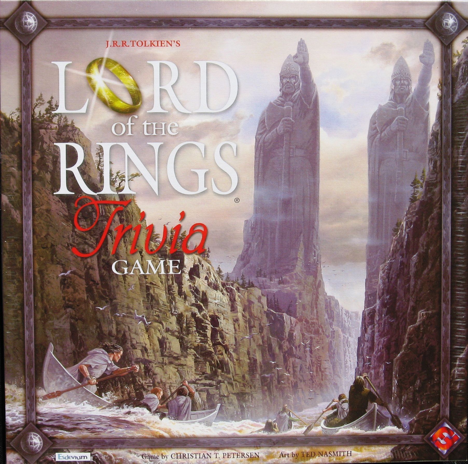 Lord of the Rings Trivia Game box art