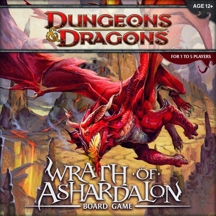 Dungeons & Dragons: Wrath of Ashardalon Board Game box art