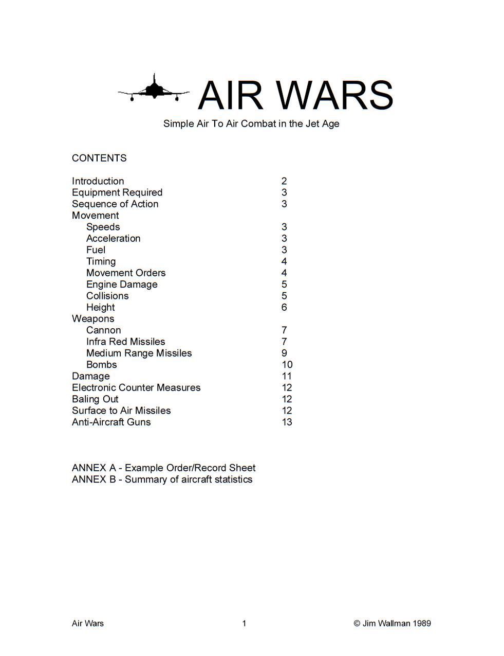 Coperta Air Wars
