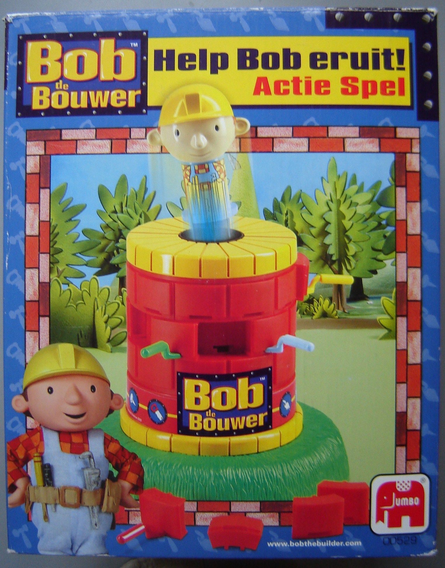 Coperta Bob de Bouwer: Help Bob eruit!