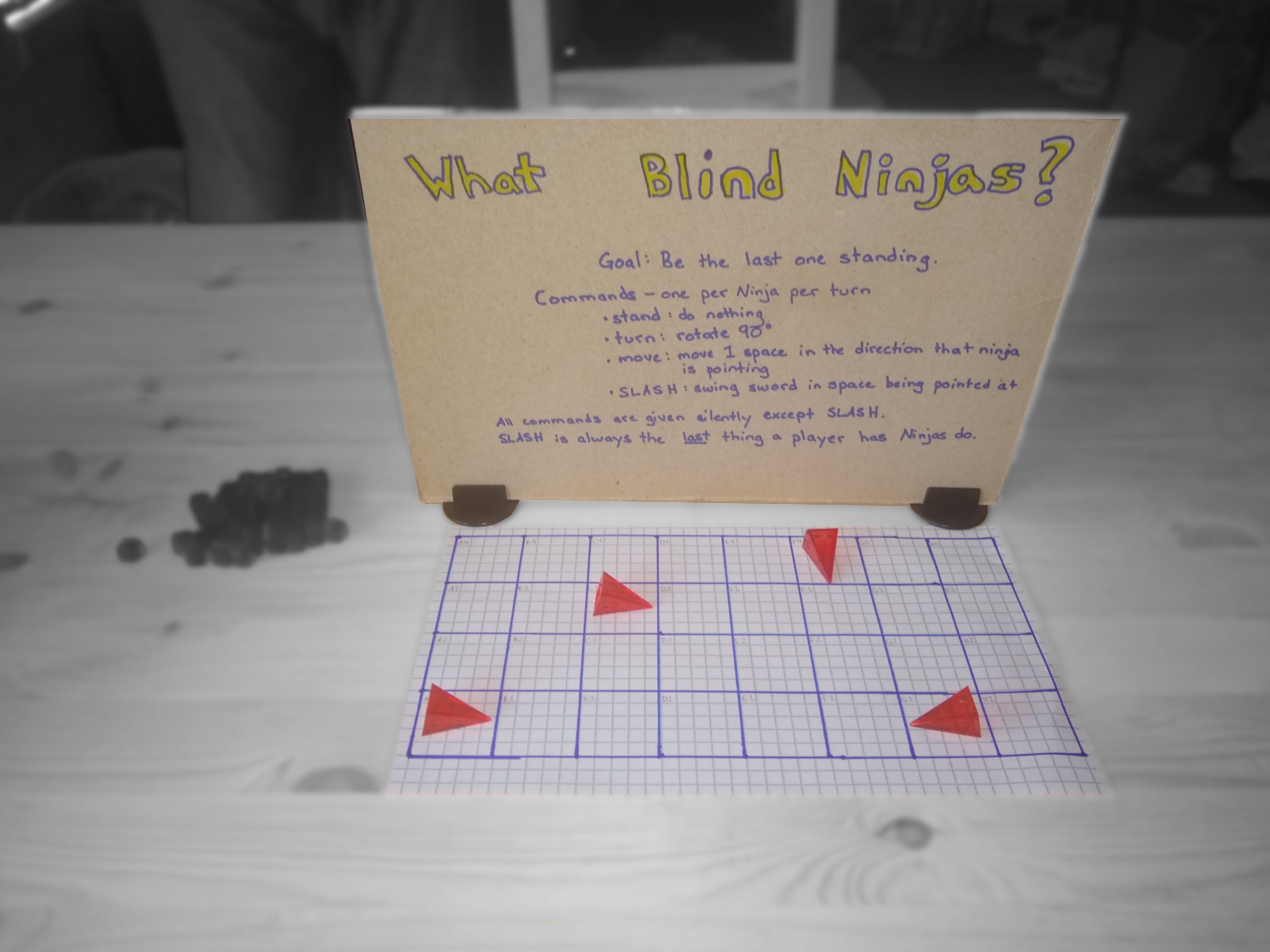What Blind Ninjas? doboz