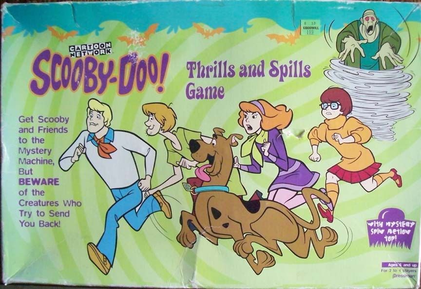 Scooby-Doo! Thrills and Spills doboz