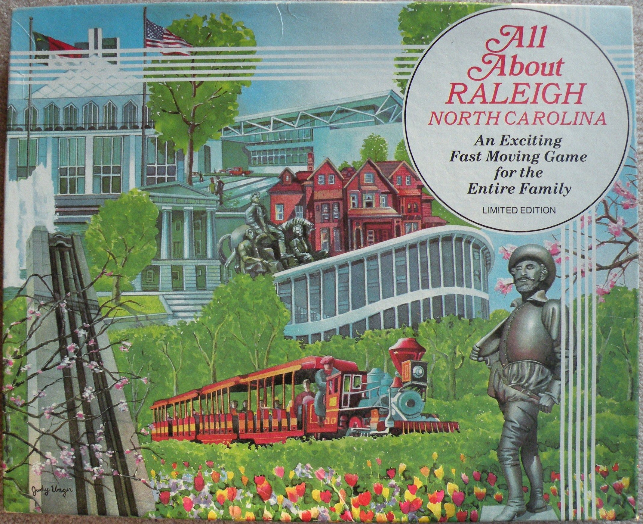 Coperta All About Raleigh, North Carolina