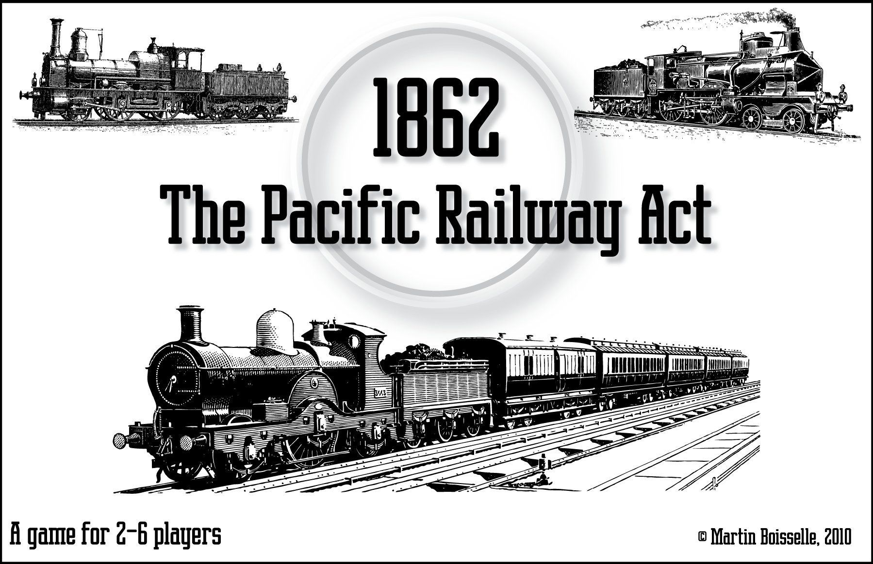 1862: The Pacific Railway Act box art