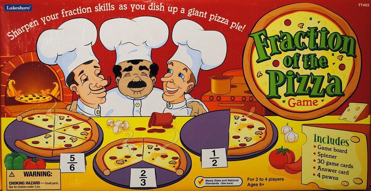 Fraction of the Pizza Game box art