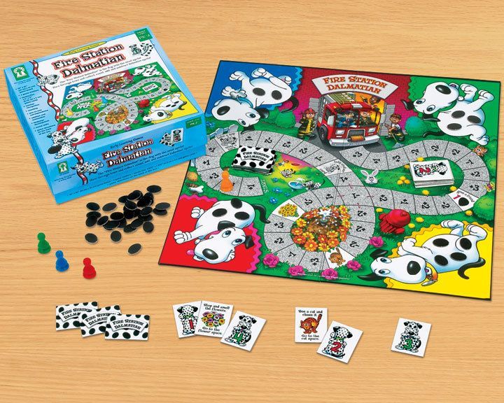 Fire Station Dalmatian Early Math Game doboz