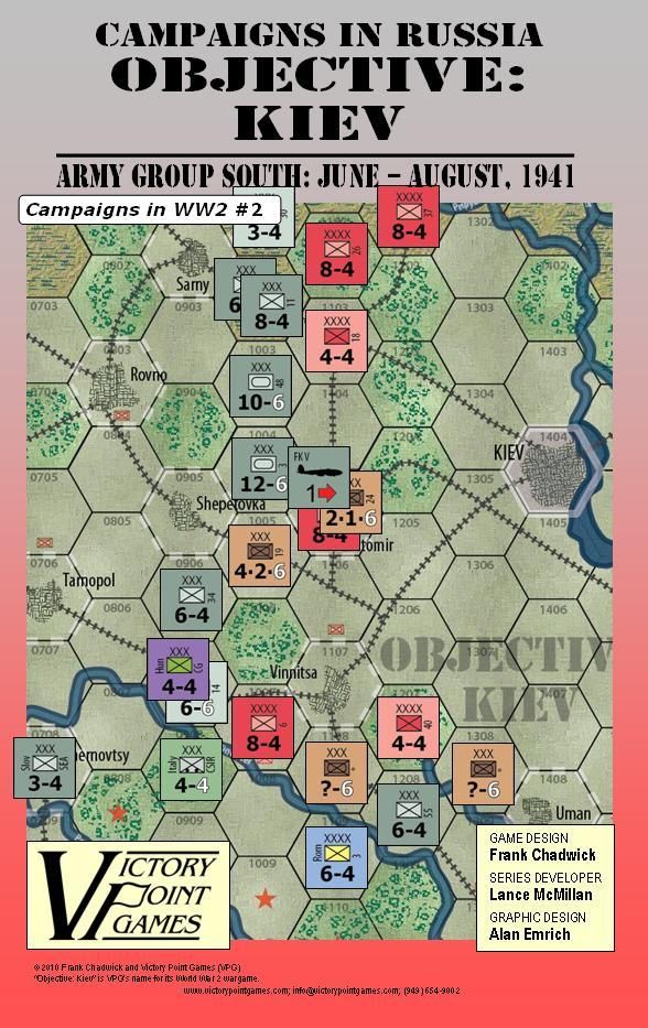 Objective: Kiev (The Advance of Army Group South: June-August, 1941) doboz