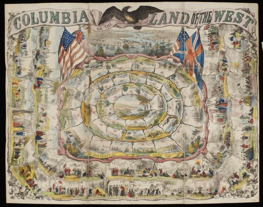 Coperta Columbia or the Land of the West