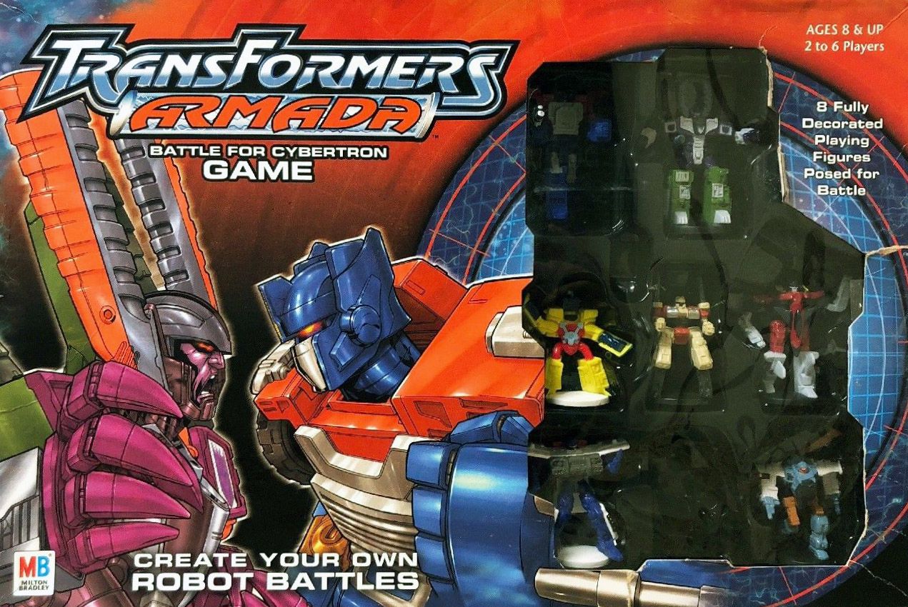 Transformers Armada: Battle for Cybertron box art