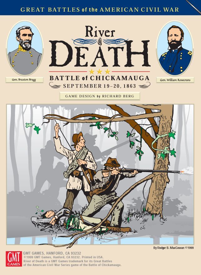 River of Death: Battle of Chickamauga, September 19-20, 1863 doboz