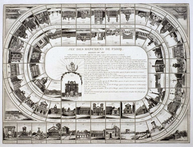 Jeu des Monuments de Paris doboz
