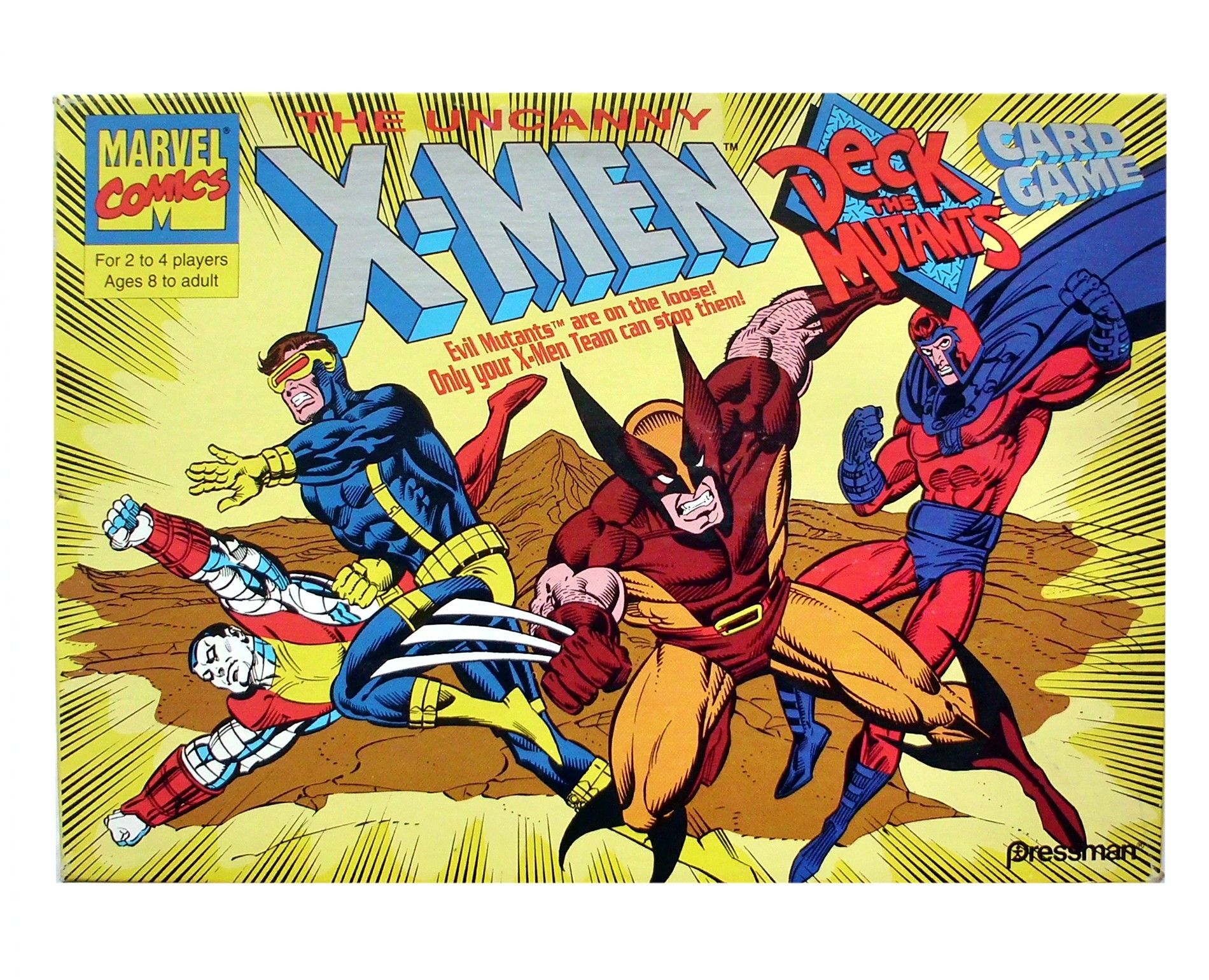 X-Men Deck the Mutants Card Game doboz