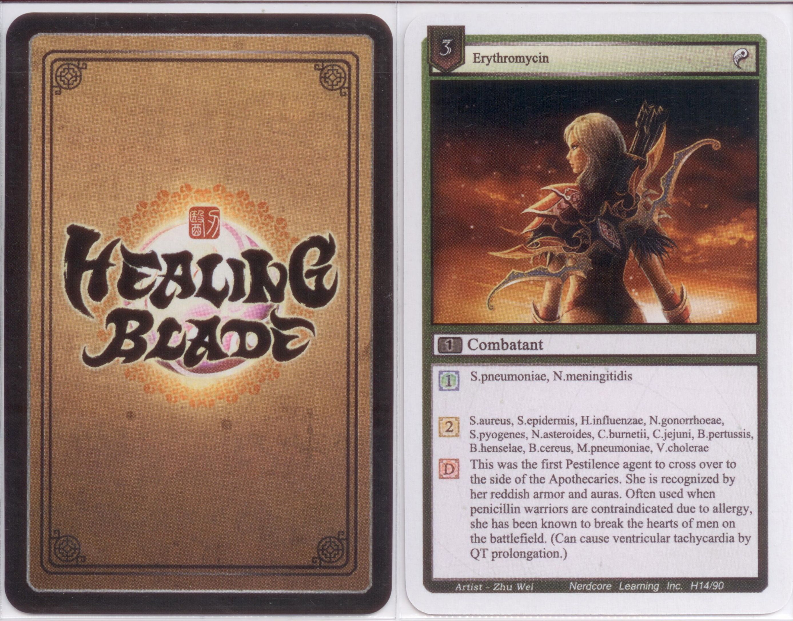 Coperta Healing Blade: Infectious Disease Card Battle