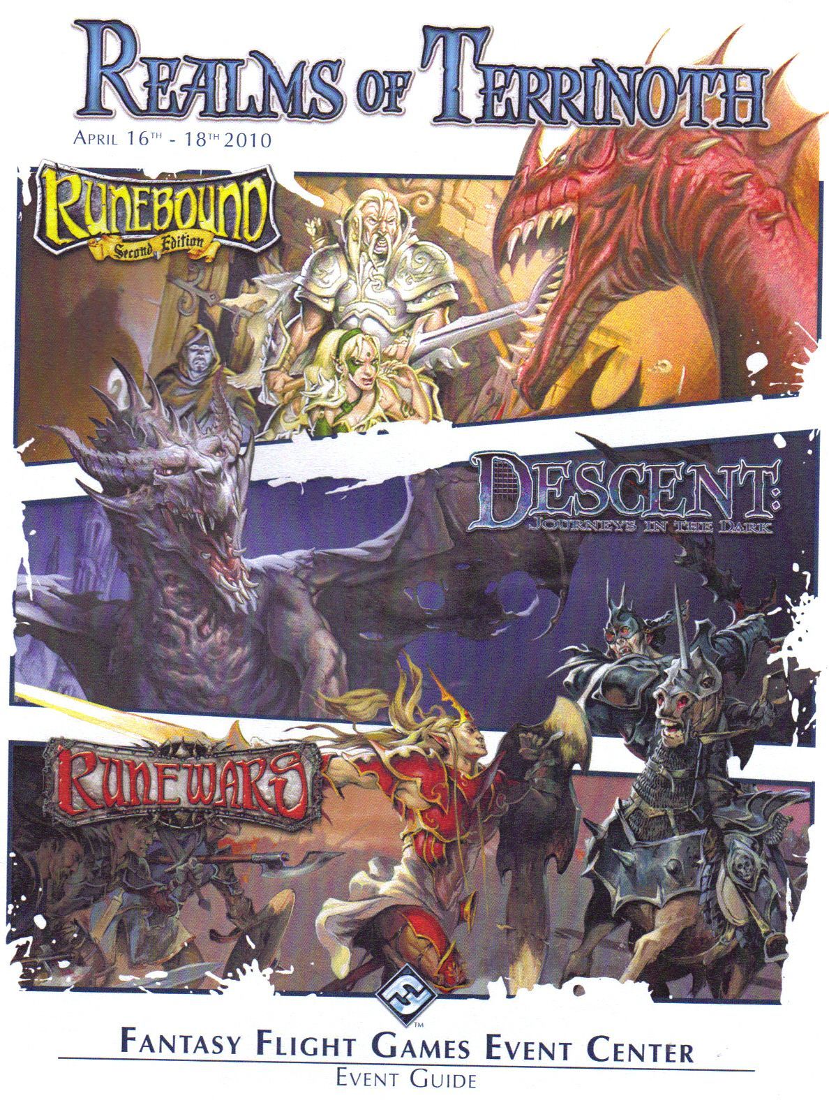 Realms of Terrinoth: Descent / Runewars Scenarios box art