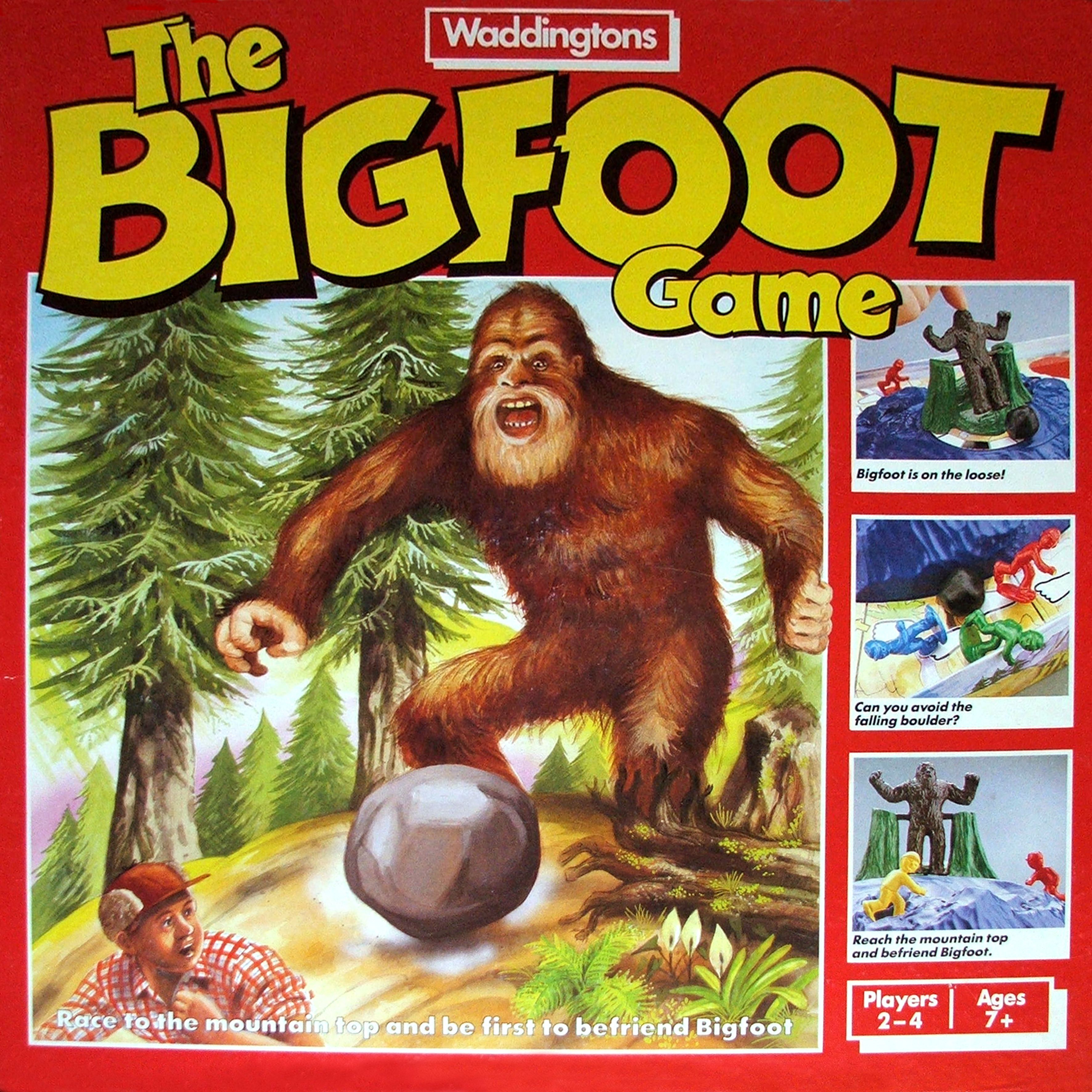 The Bigfoot Game box art