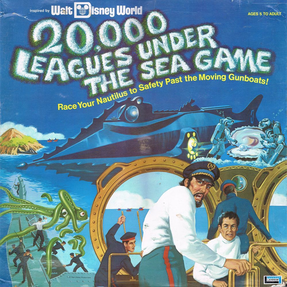Coperta 20,000 Leagues Under the Sea Game