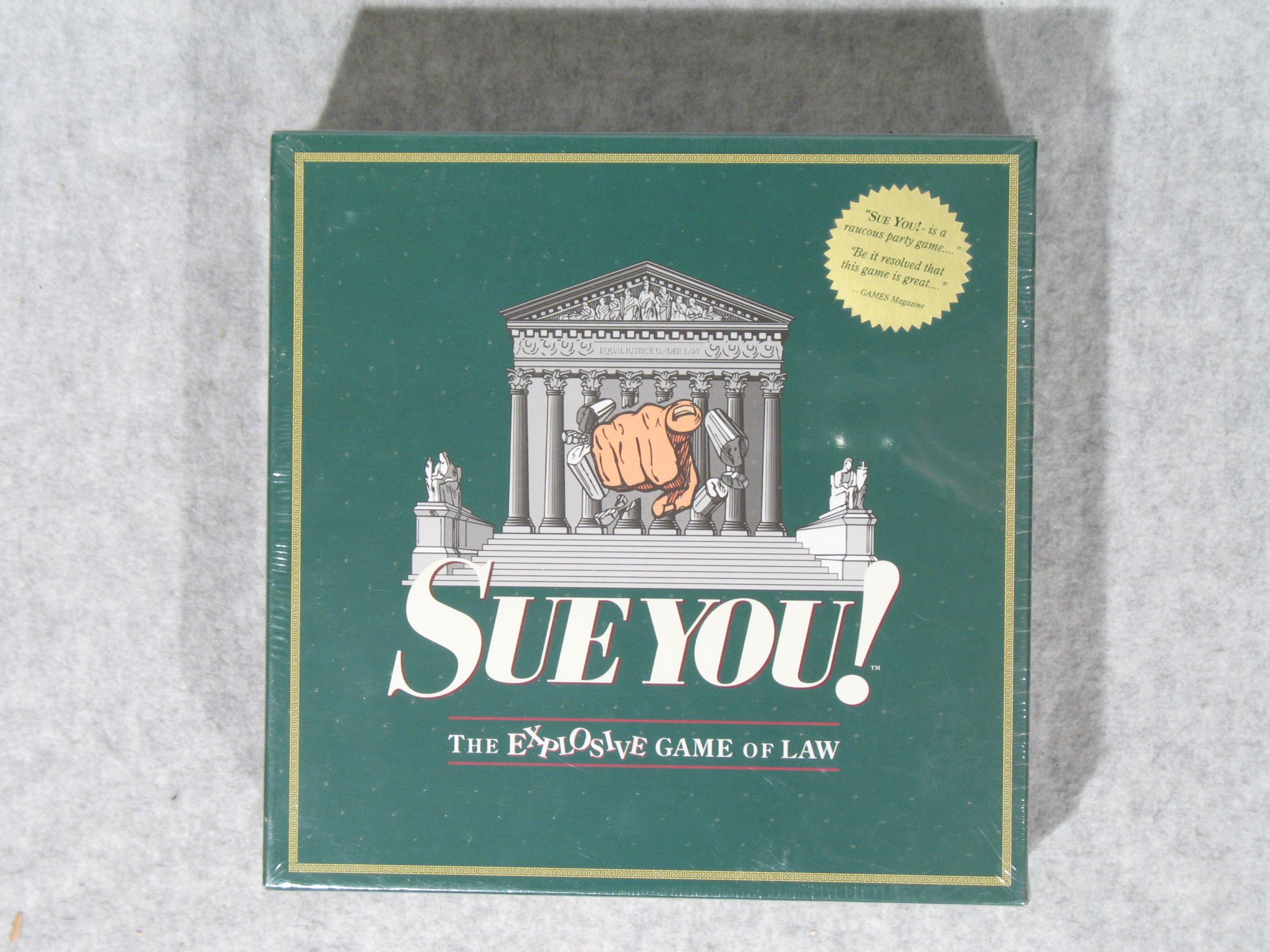 Sue You! box art