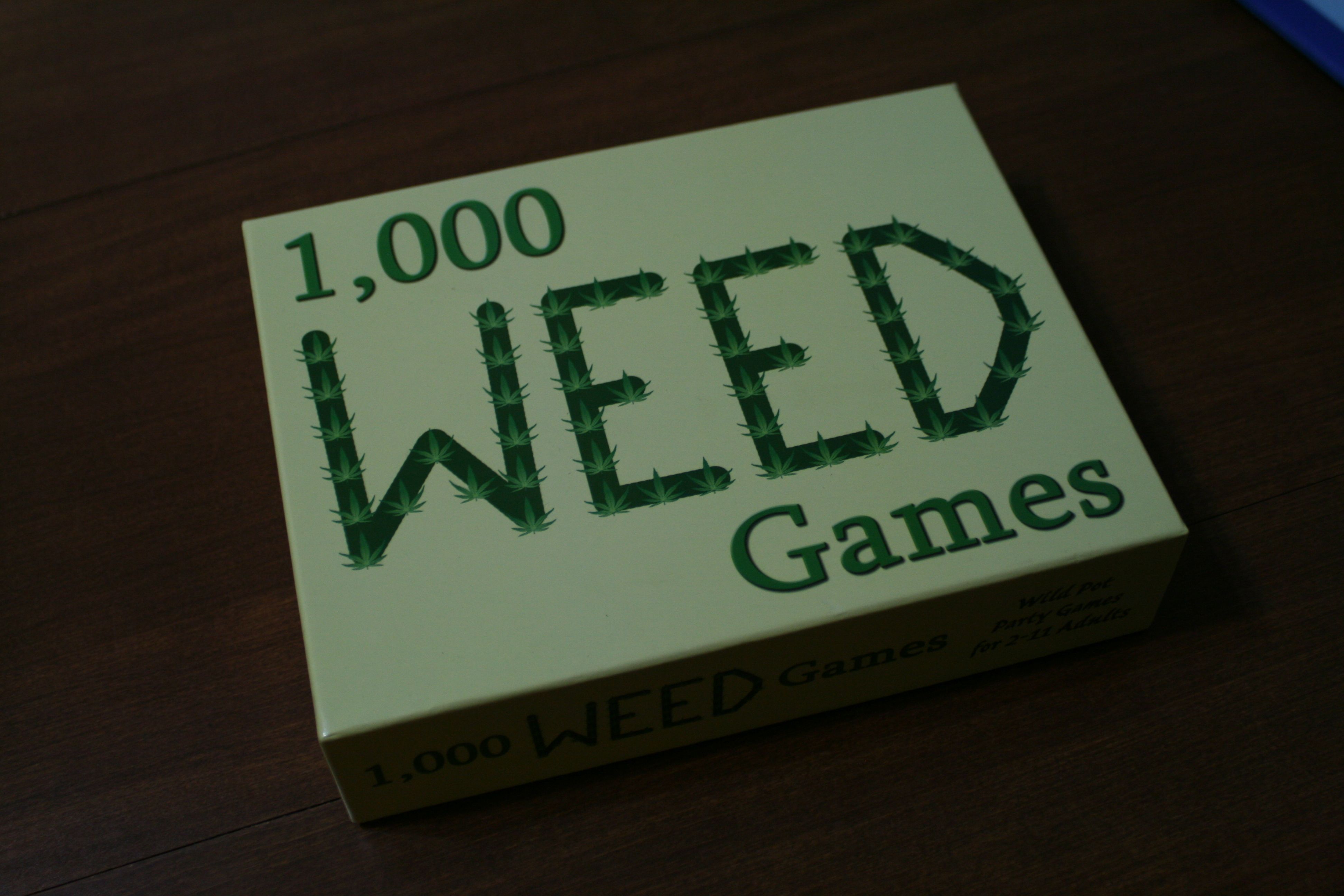 1,000 WEED Games box art