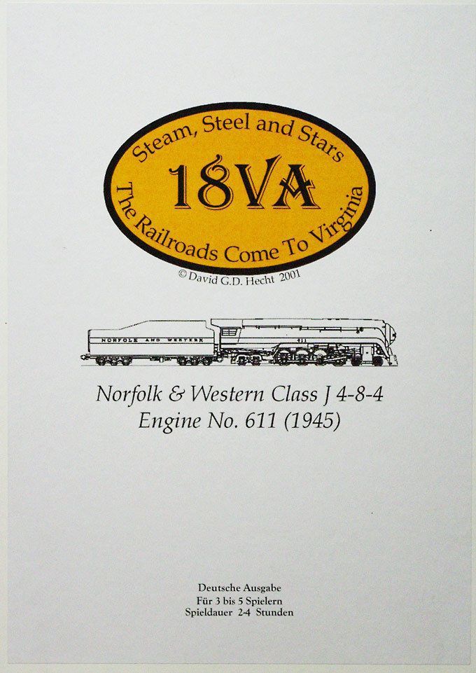 Coperta 18VA: The Railroads Come to Virginia