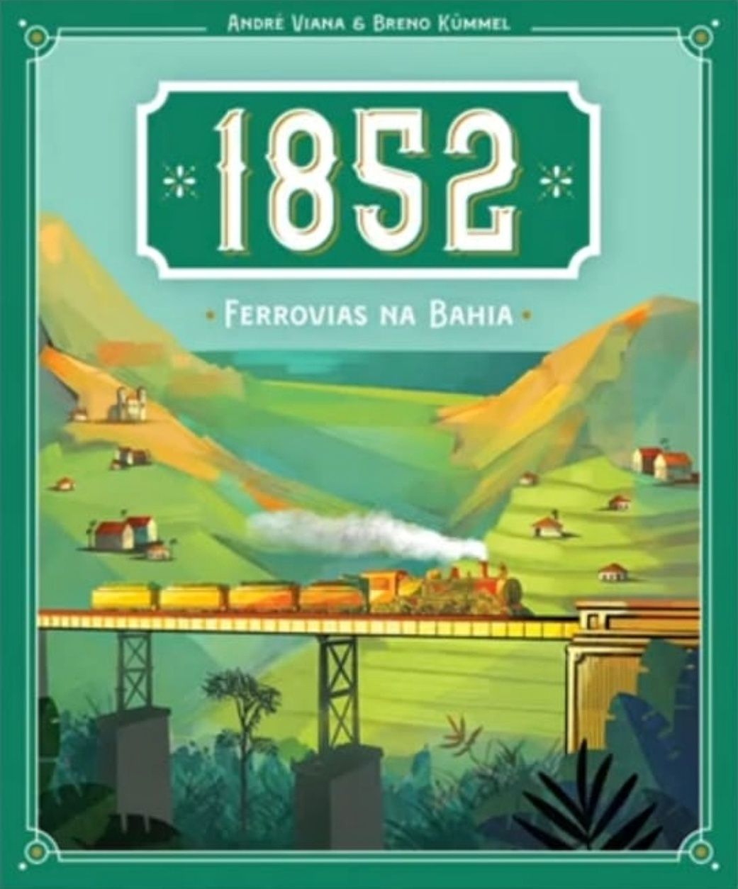 1852: Ferrovias na Bahia box art