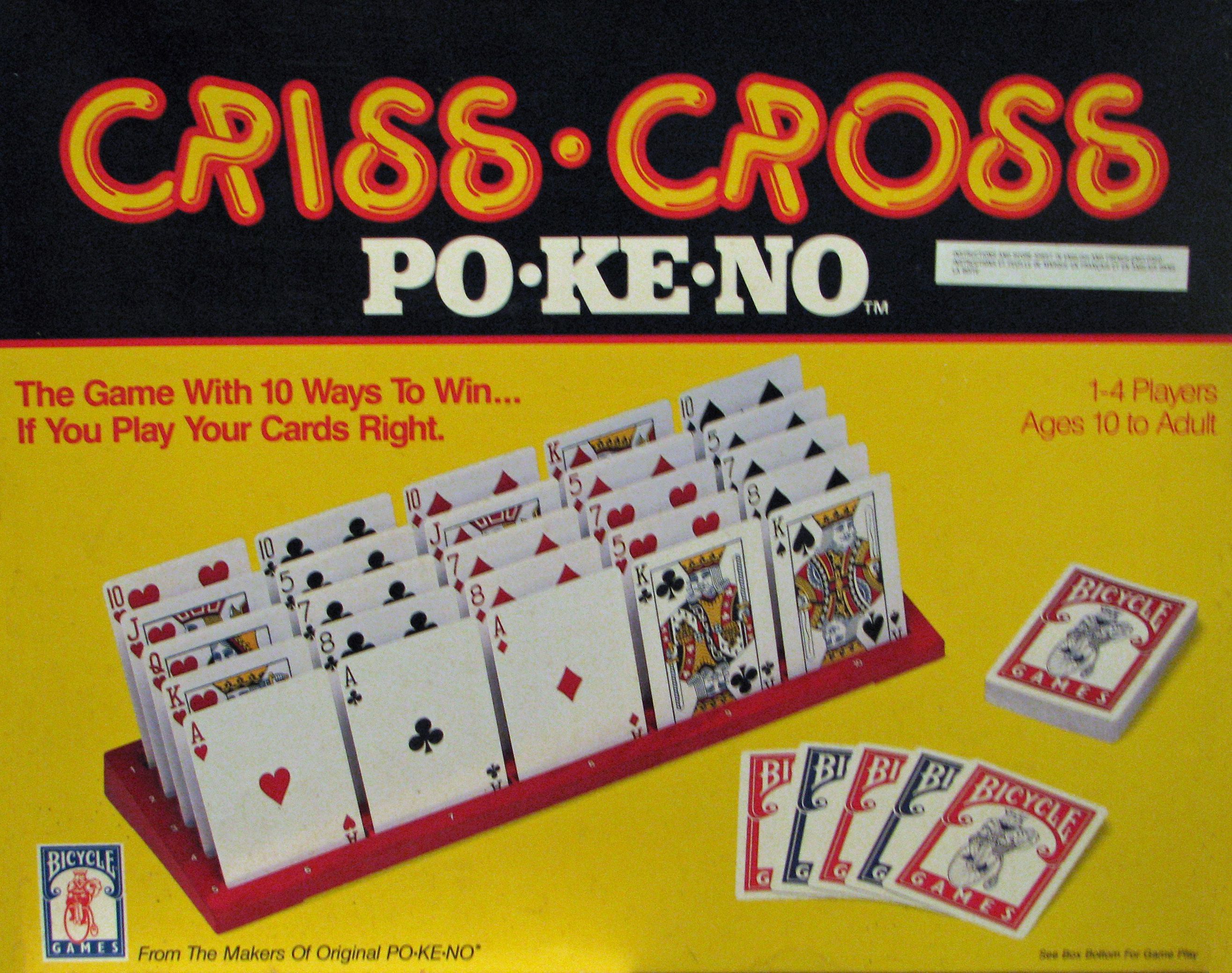Criss Cross Po-ke-no box art