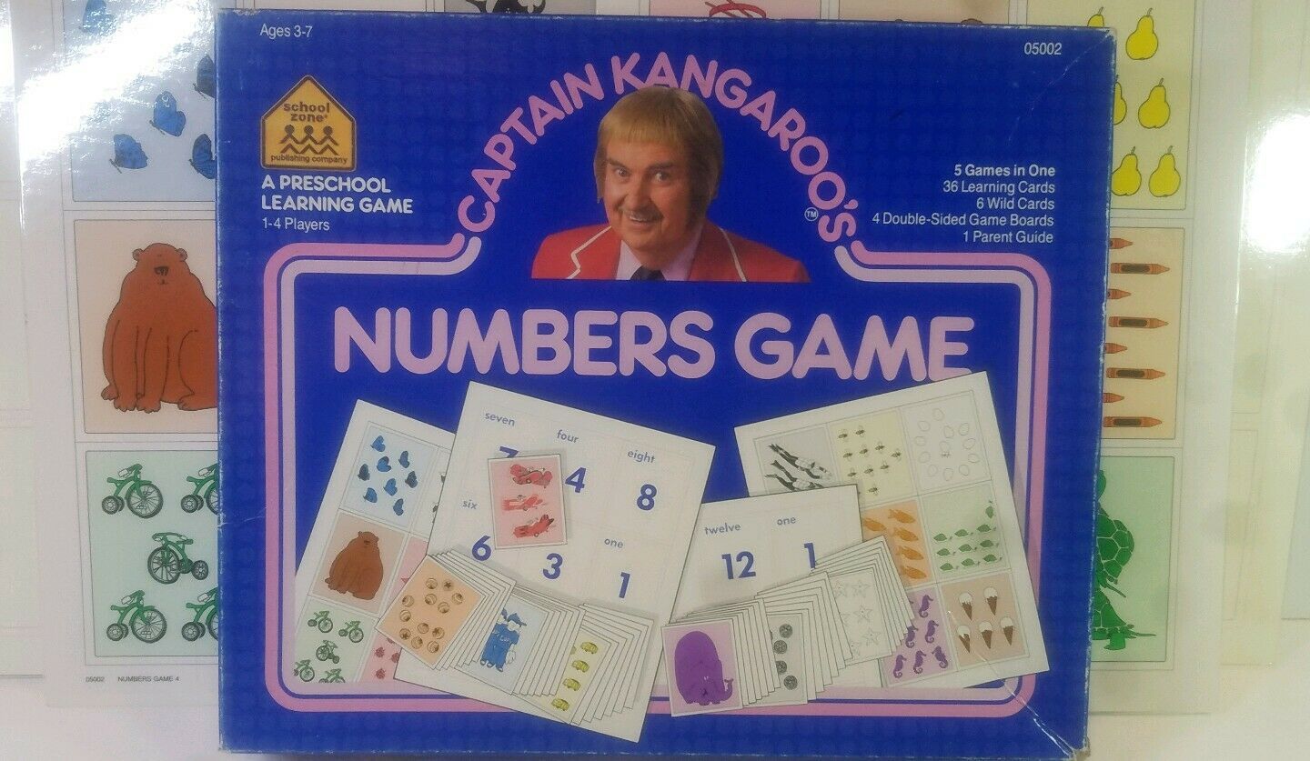 Coperta Captain Kangaroo's Numbers Game