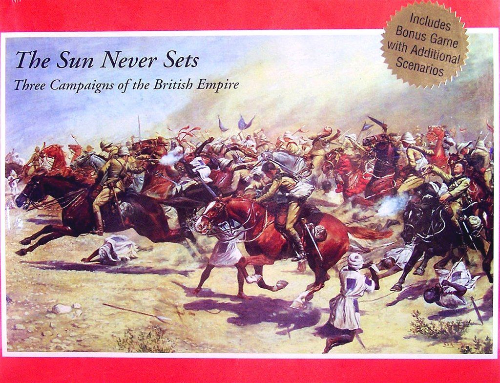 The Sun Never Sets: Three Campaigns of the British Empire box art