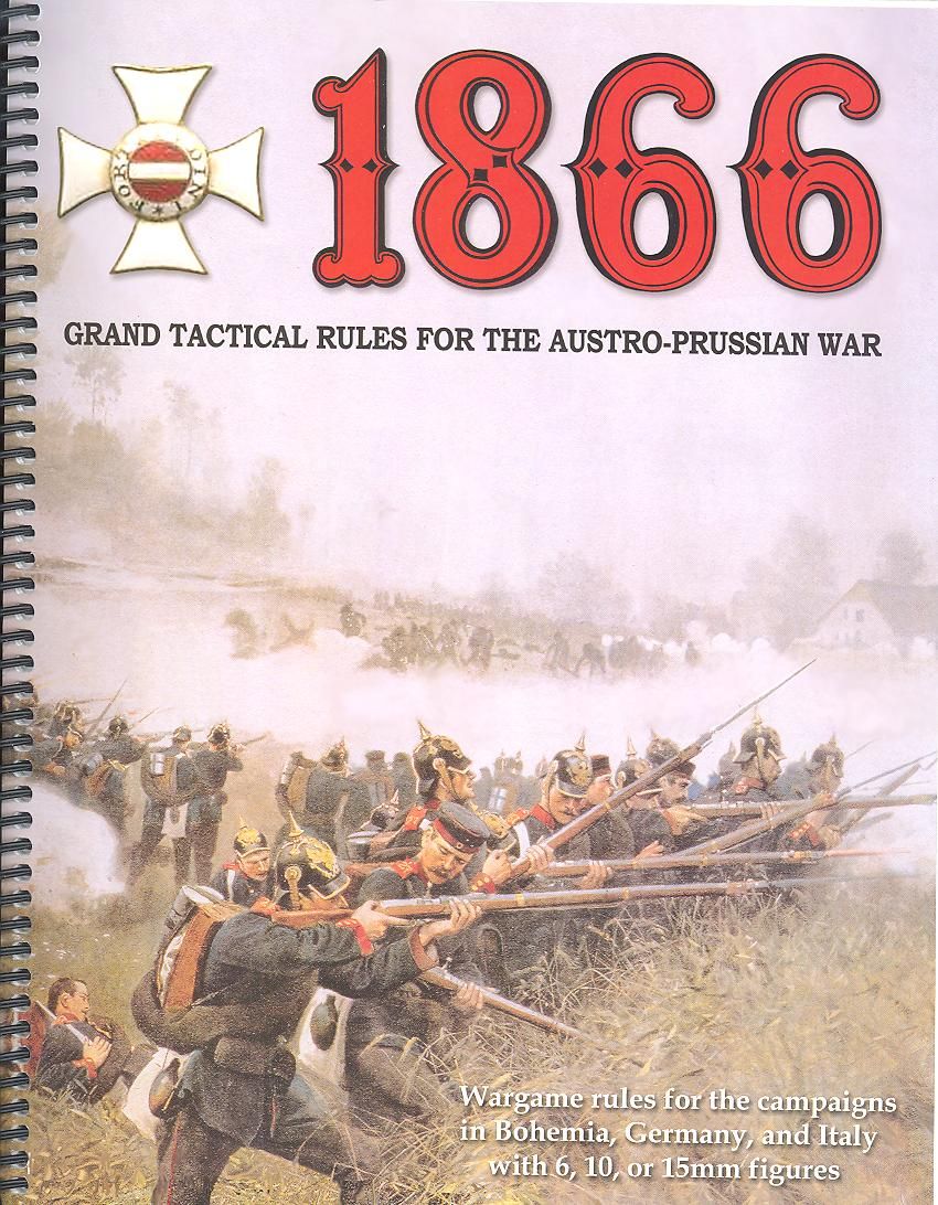 1866: Grand Tactical Rules for the Austro-Prussian War box art